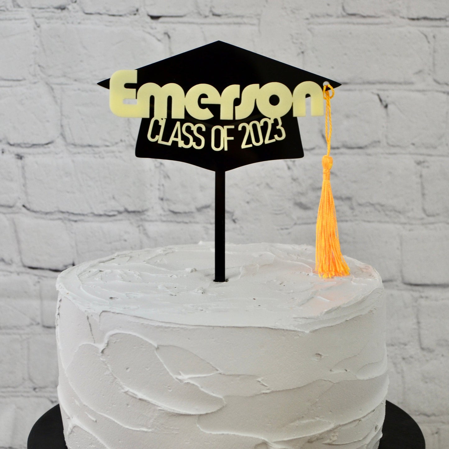Personalized Graduation Cake Topper | Graduation Cap Topper | Graduation Name | Graduate Cake Topper