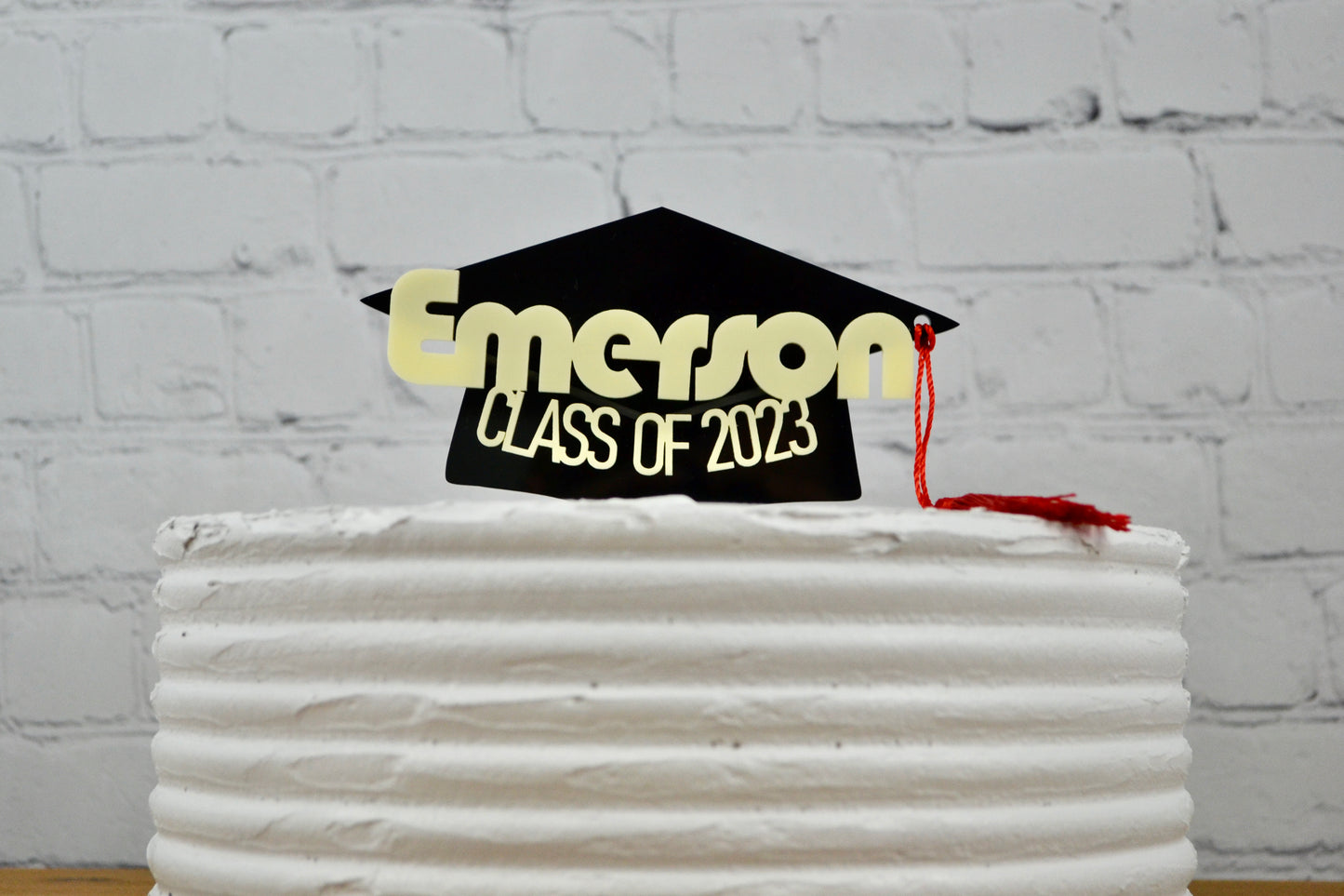 Personalized Graduation Cake Topper | Graduation Cap Topper | Graduation Name | Graduate Cake Topper