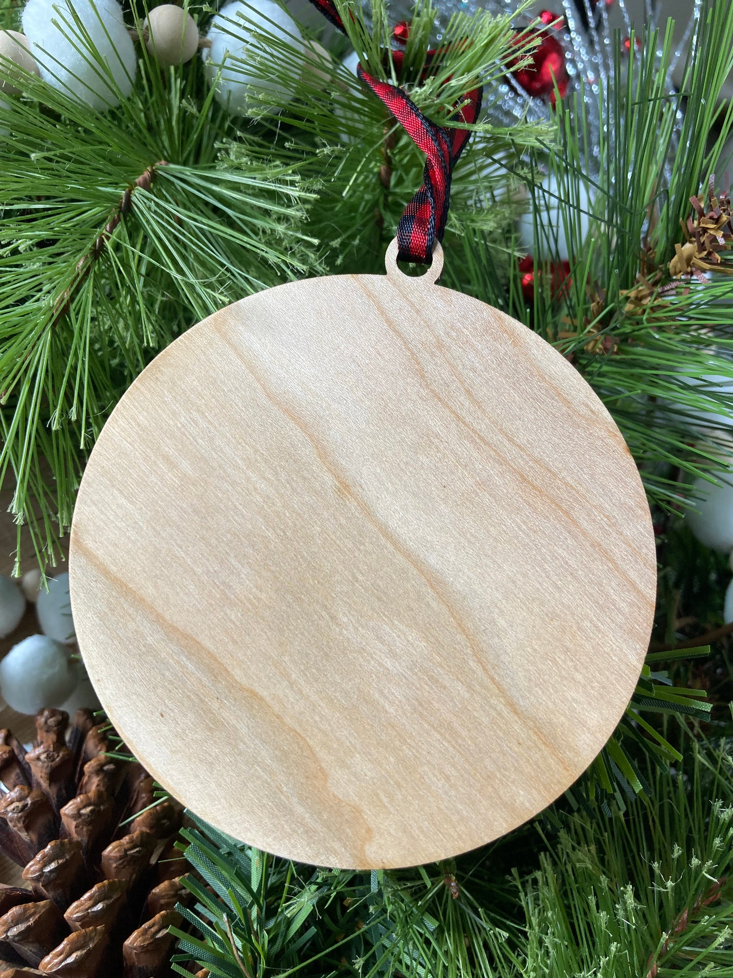 Nativity Ornament | Laser Engraved | Luke 2:11 | Christmas Keepsake Ornament | Holiday Gift