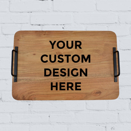 Custom Cutting Board | Personalized Design | 18" x 12" | Custom Gift | Housewarming | Wedding